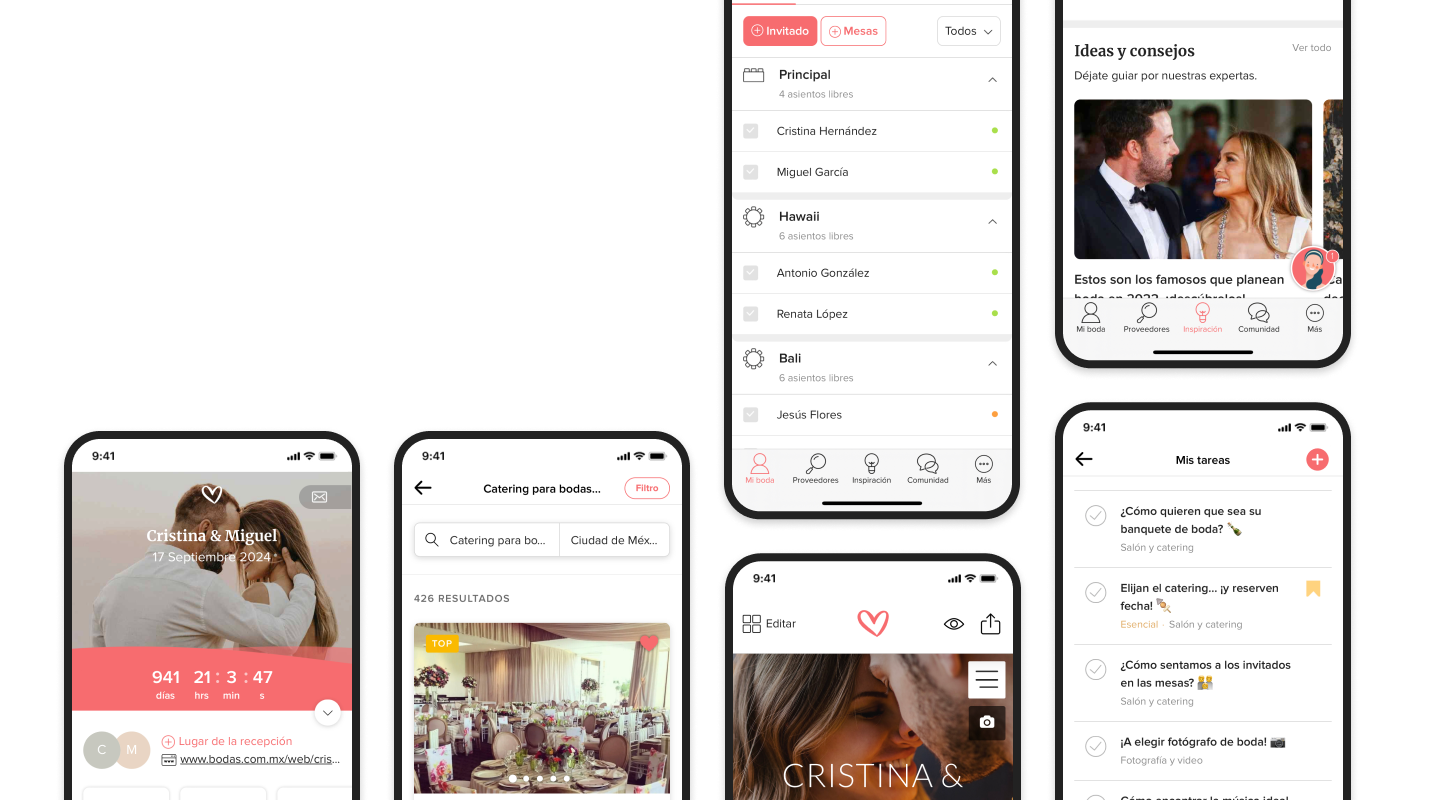 La app más completa para planear la boda